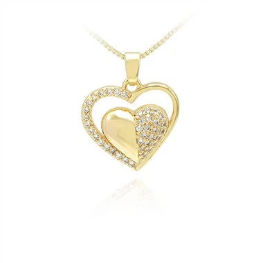 Colgante Doble Corazón Dulce